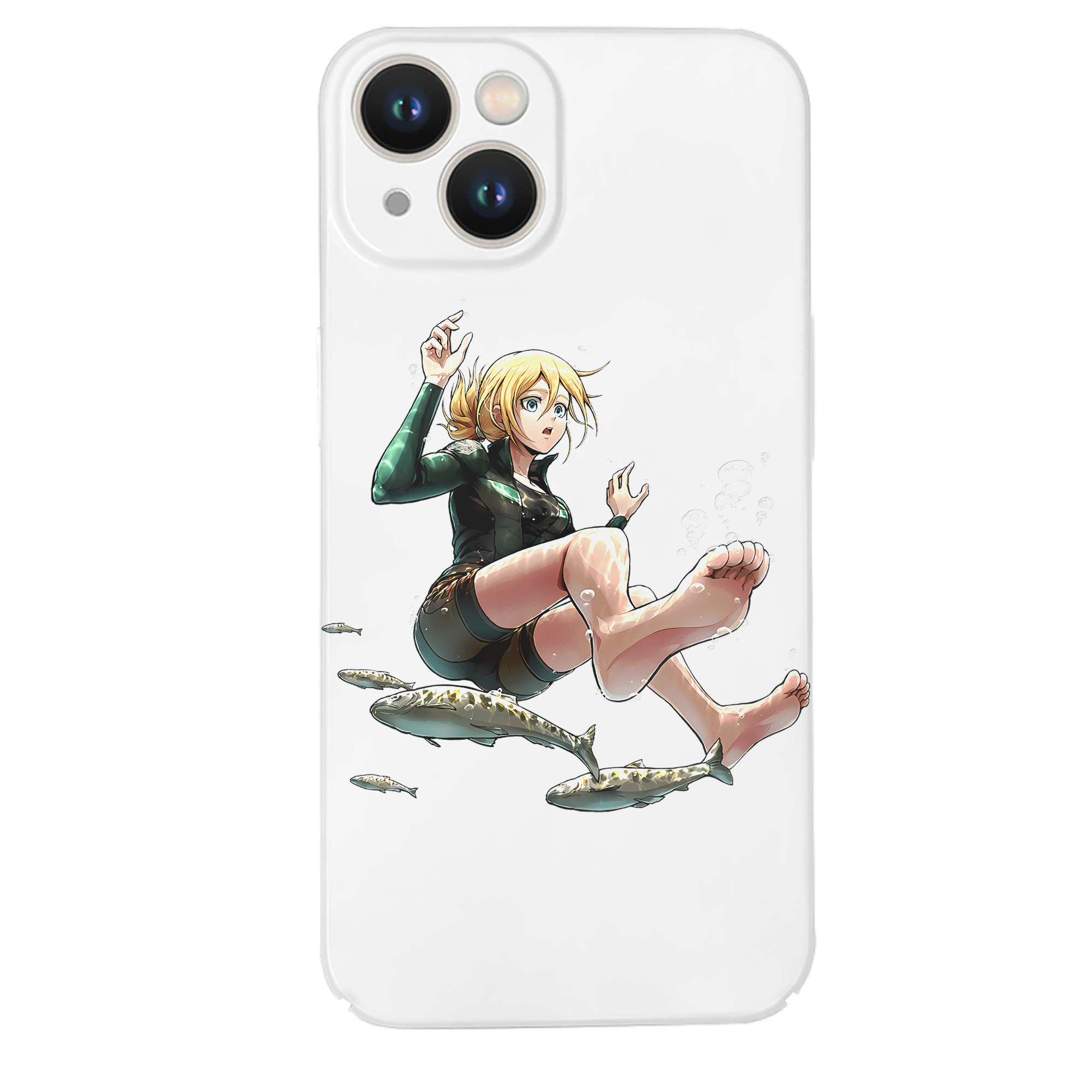 （画像用） 進撃の巨人 クリスタ·レンズ Attack on Titan Christa Lenz 【iPhone 14シリーズ対応】ハードケース